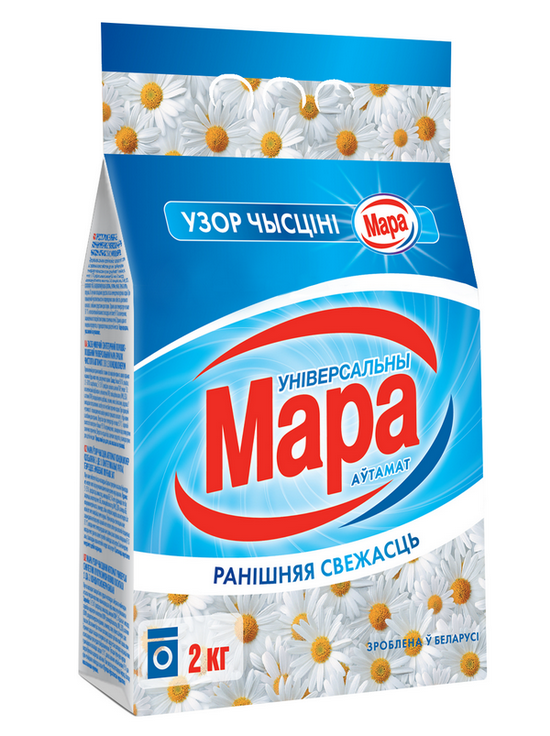 Мара Ручная стирка Узор Чысцiнi универсальный Утренняя Свежесть 2кг купить в интернет-магазине Megaopt Беларусь