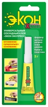 Экон клей универсальный Экспресс секундный 3г мультикарта купить в интернет-магазине Megaopt Беларусь